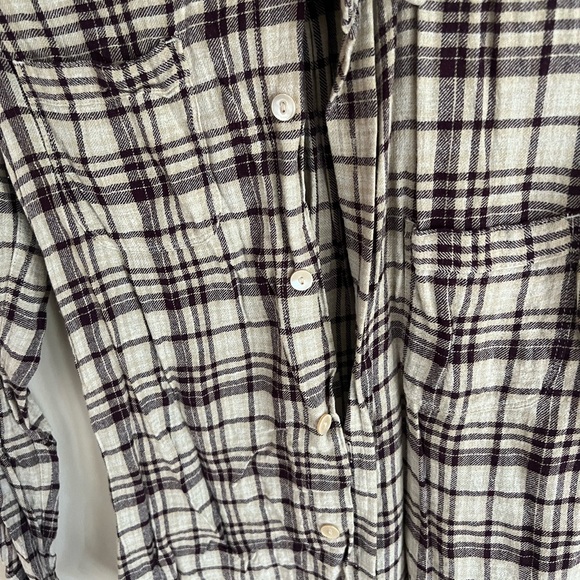 TNA Plaid Button Up - Picture 4 of 6